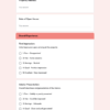 Open House Feedback Form