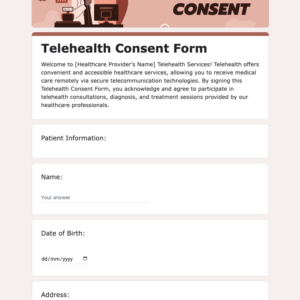 Telehealth Consent Form